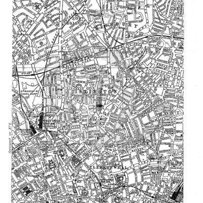 LONDON - HIGHBURY, ISLINGTON & CLERKENWELL 1903