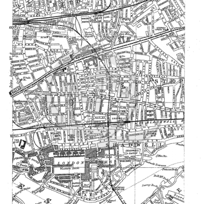 LONDON - BETHNAL GREEN, TOWER HAMLETS, SHADWELL, WAPPING 1903