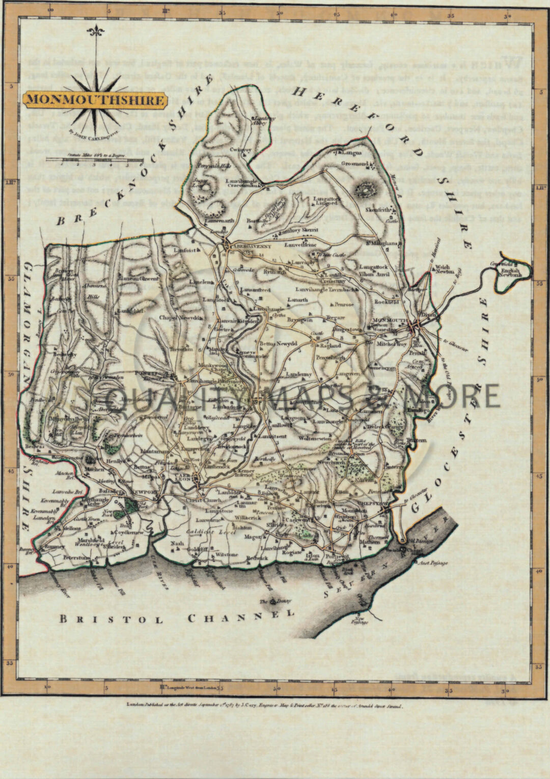 MONMOUTHSHIRE -1787