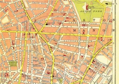 Qualty Maps and More Reproduction Map - Street Plan Example Birmingham Aston Manor 1933